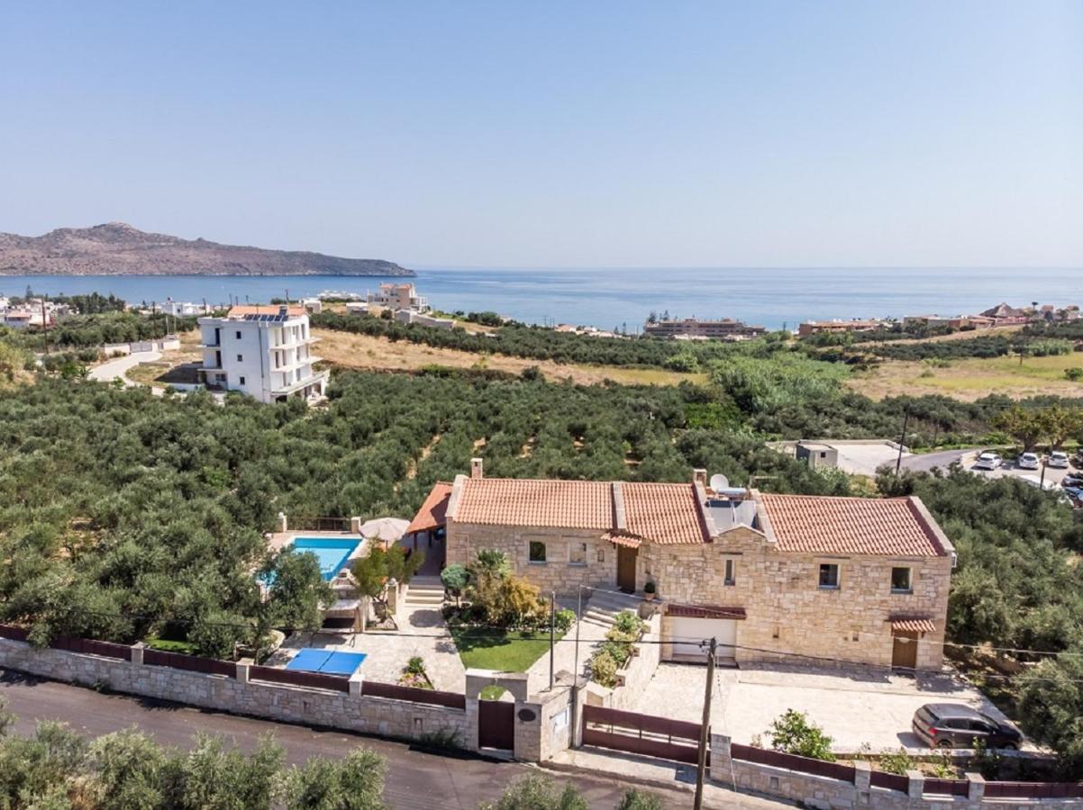 Agia Marina Villa Chara Chania מראה חיצוני תמונה