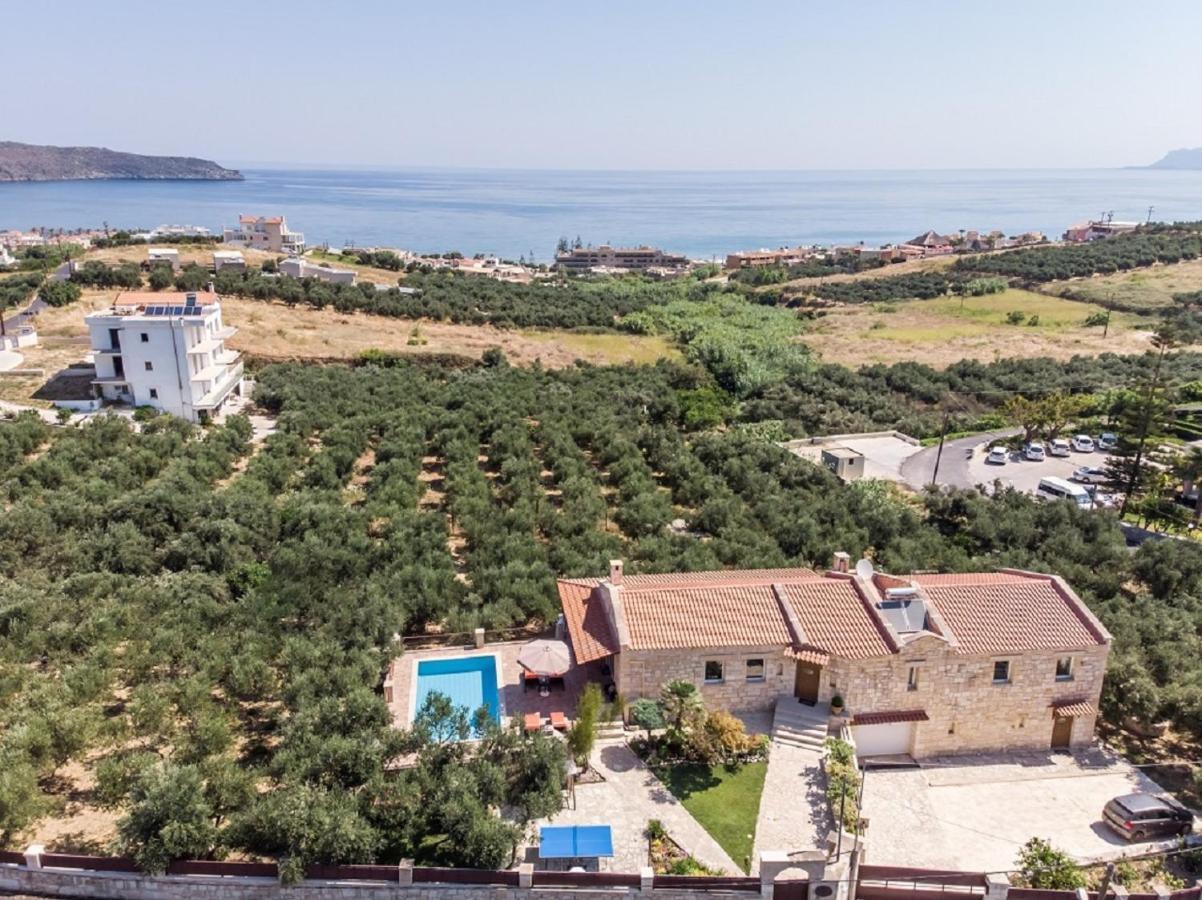 Agia Marina Villa Chara Chania מראה חיצוני תמונה