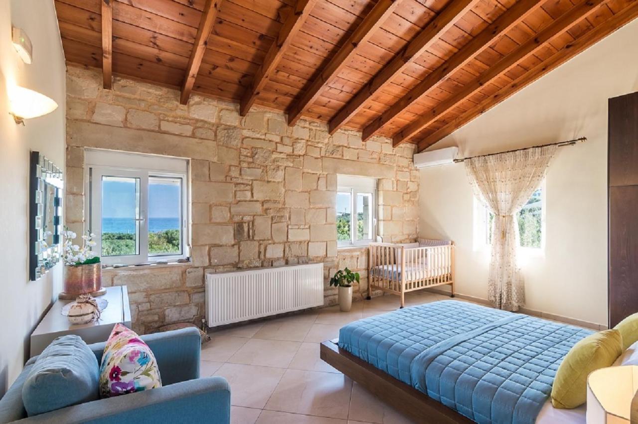 Agia Marina Villa Chara Chania מראה חיצוני תמונה