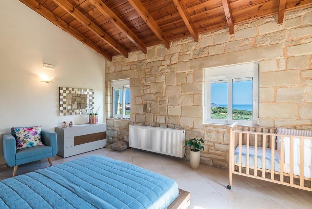 Agia Marina Villa Chara Chania מראה חיצוני תמונה