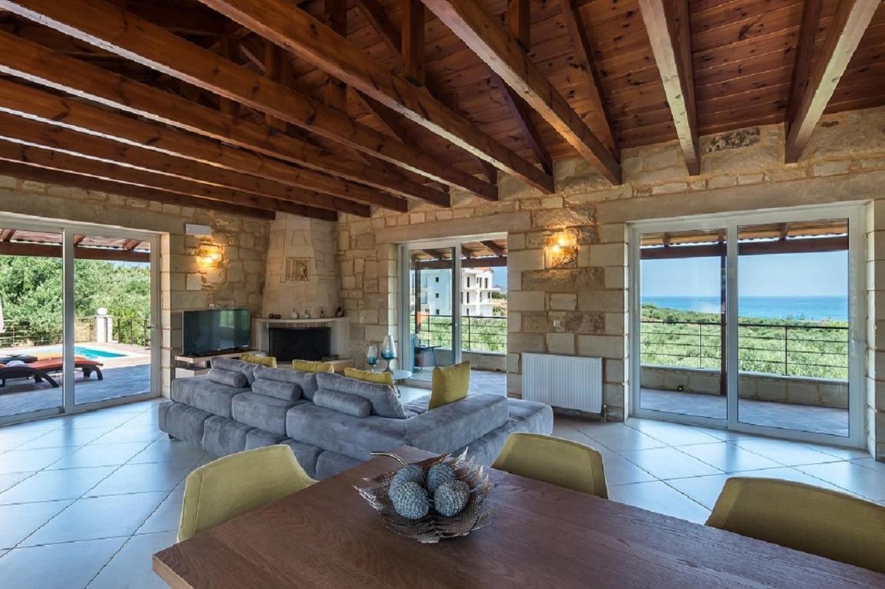 Agia Marina Villa Chara Chania מראה חיצוני תמונה