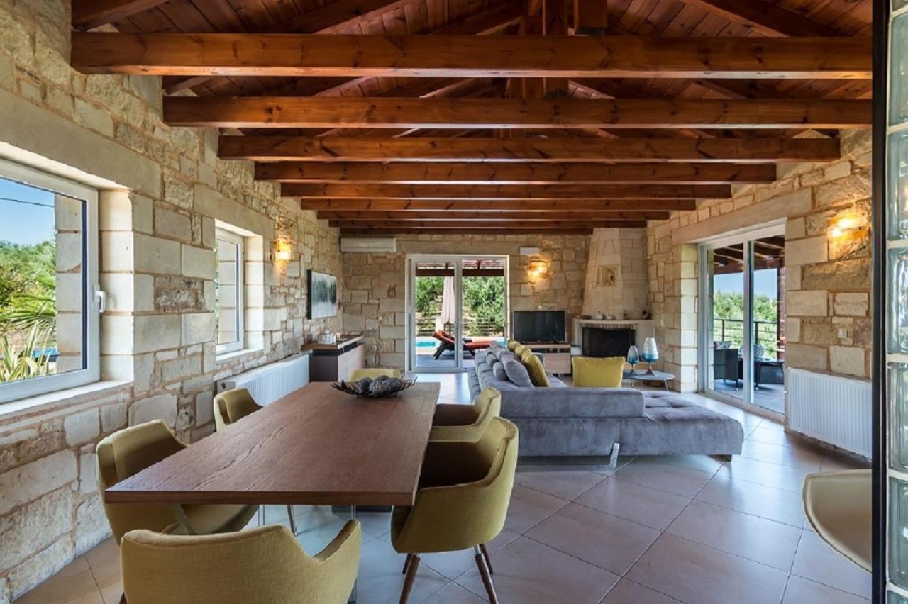 Agia Marina Villa Chara Chania מראה חיצוני תמונה