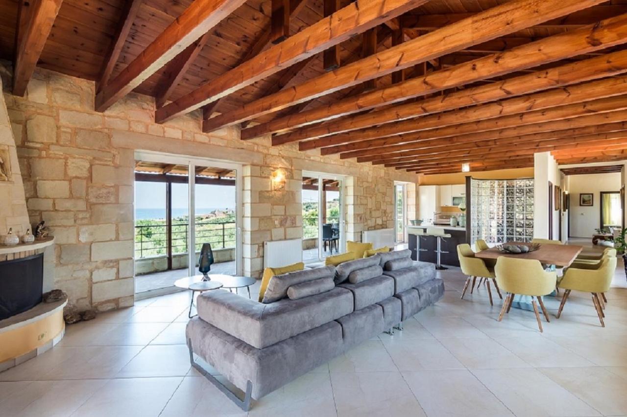Agia Marina Villa Chara Chania מראה חיצוני תמונה