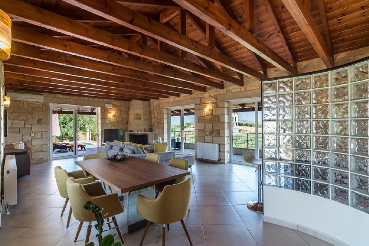Agia Marina Villa Chara Chania מראה חיצוני תמונה