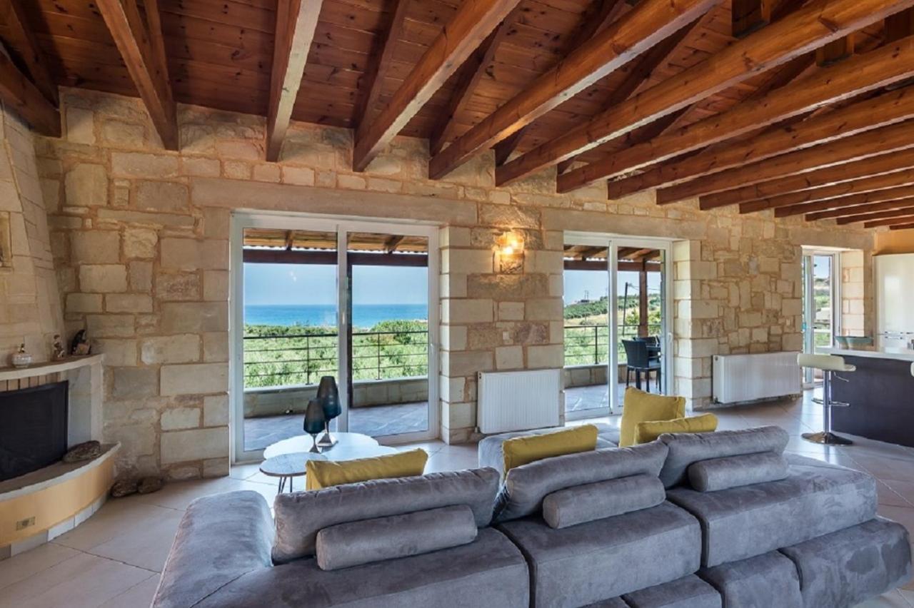 Agia Marina Villa Chara Chania מראה חיצוני תמונה