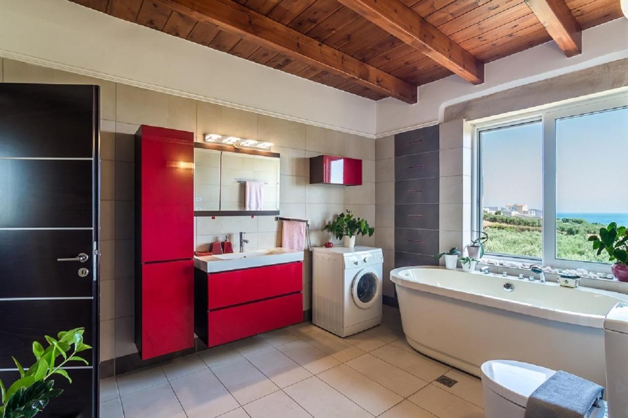 Agia Marina Villa Chara Chania מראה חיצוני תמונה