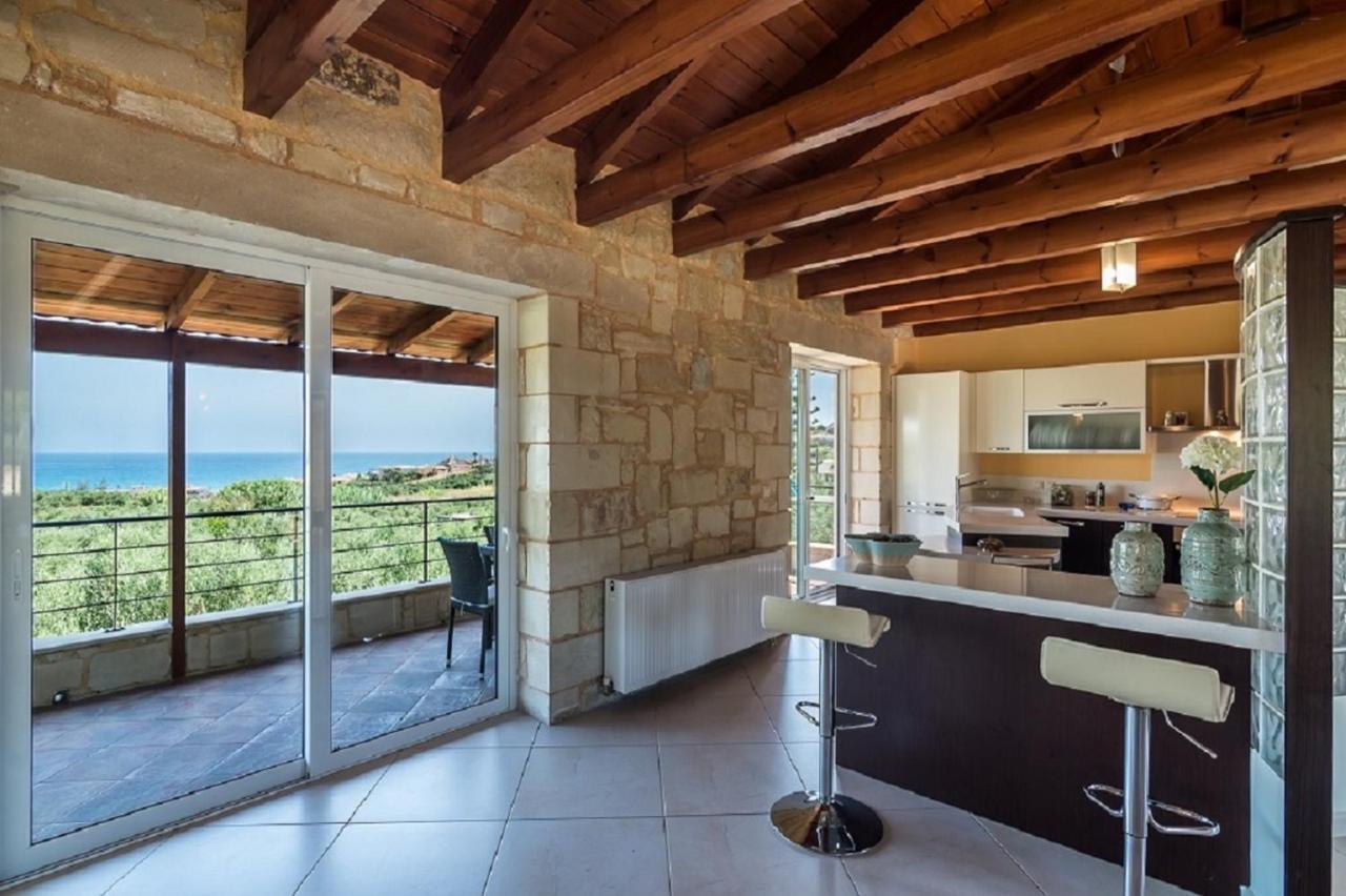 Agia Marina Villa Chara Chania מראה חיצוני תמונה