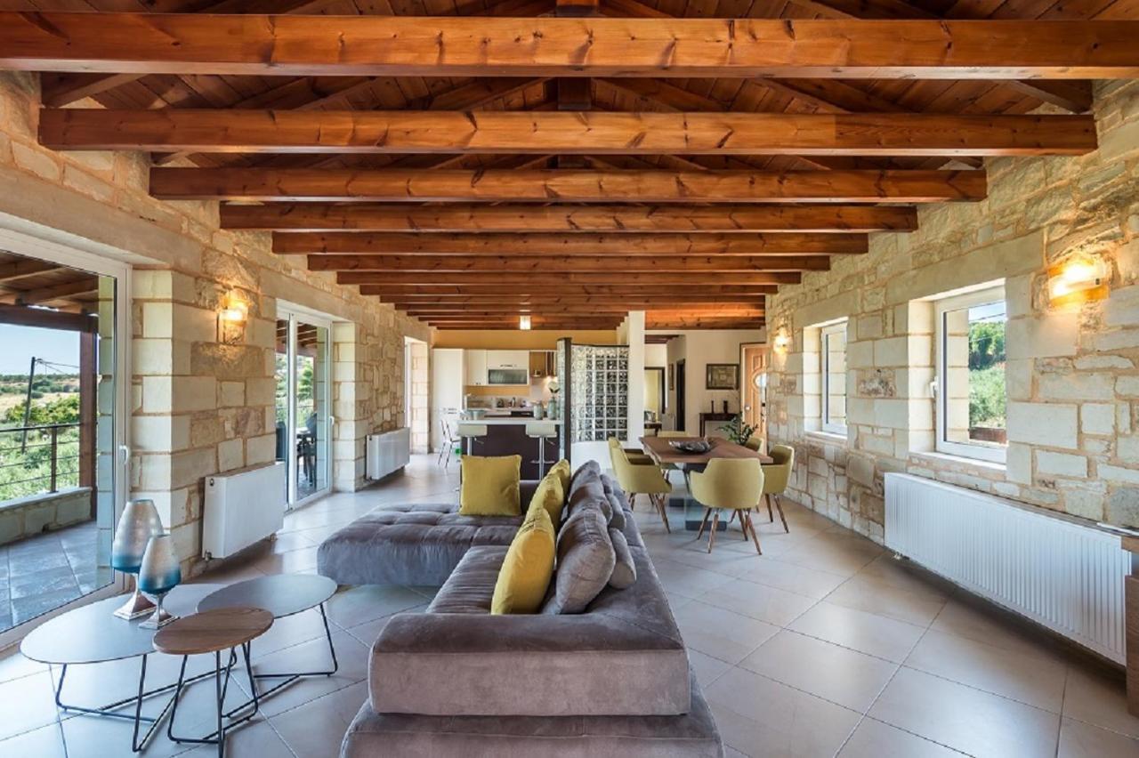 Agia Marina Villa Chara Chania מראה חיצוני תמונה