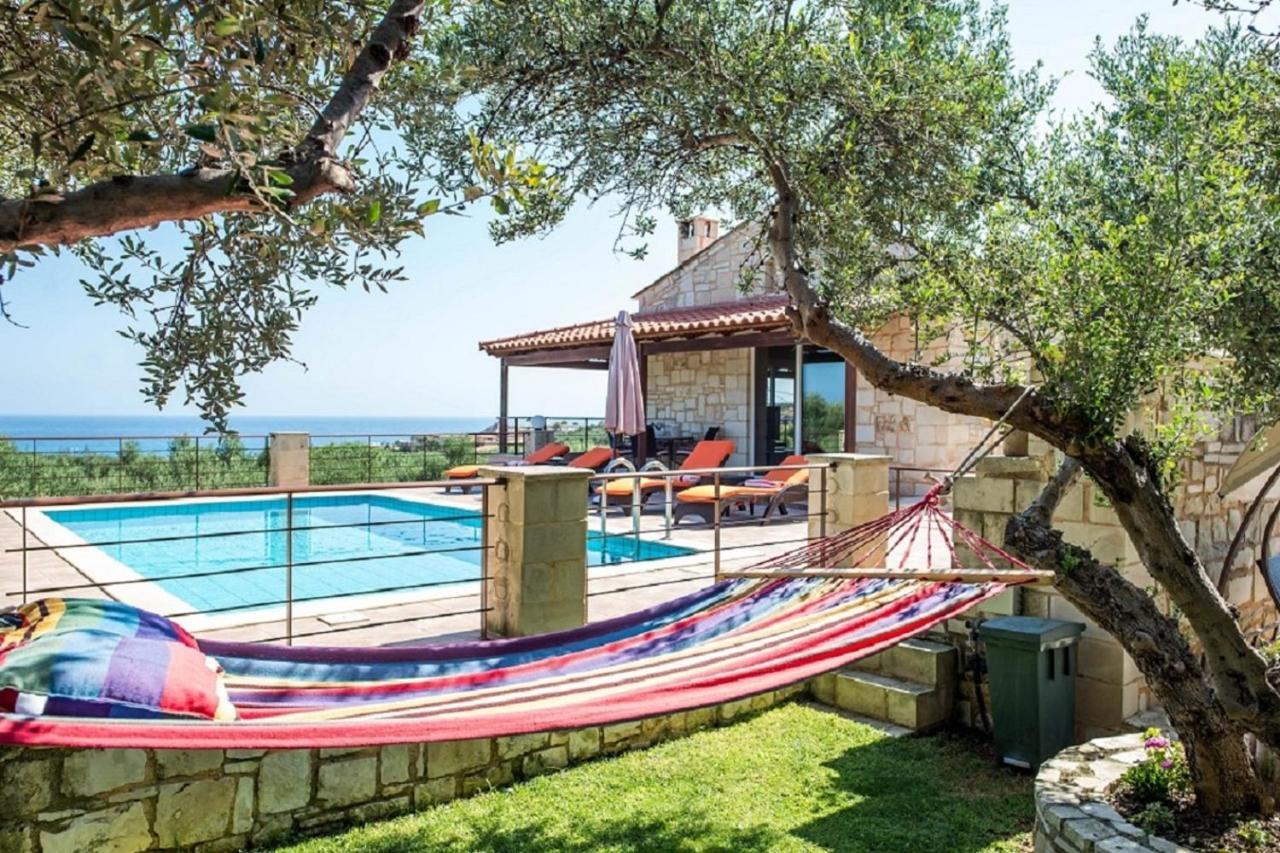 Agia Marina Villa Chara Chania מראה חיצוני תמונה
